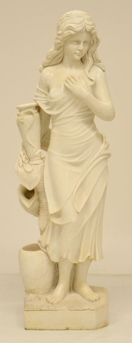 Scultura, inizi sec. XX, in marmo,