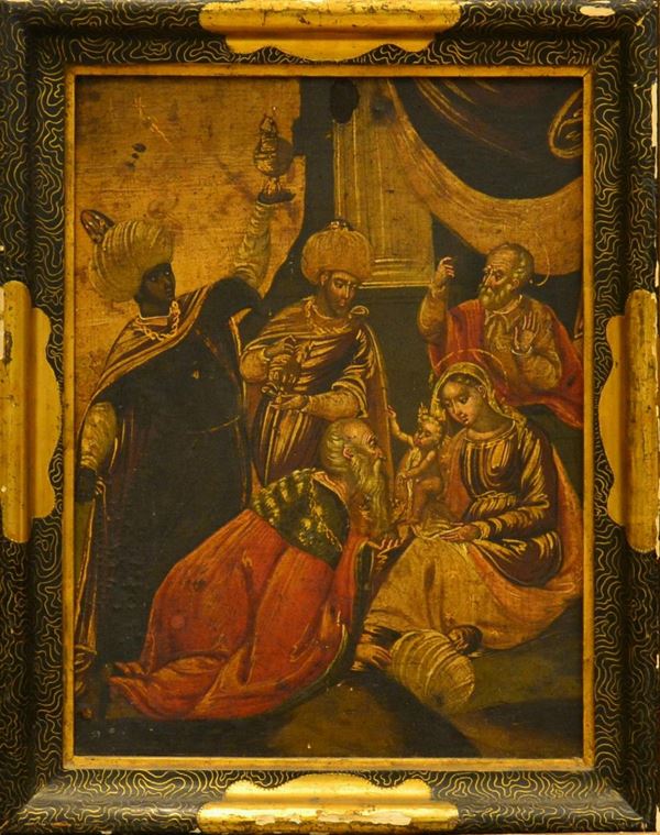 Scuola veneto cretese, sec. XVIII,
