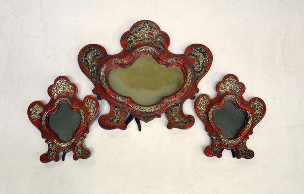 Tre ventoline, in stile '700,