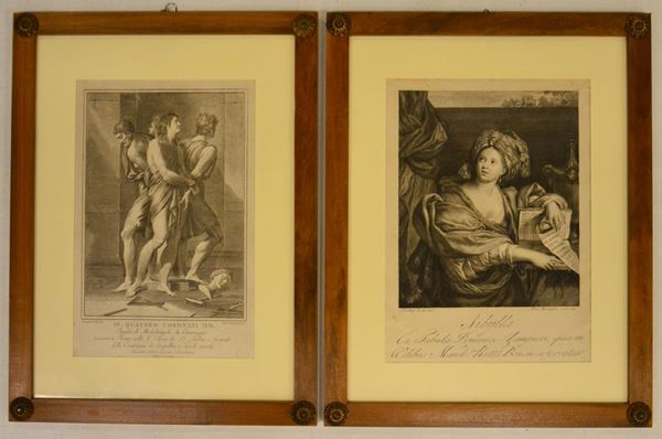 Scuola italiana, sec. XIX  - Asta GIOIELLI, ARREDI D'ANTIQUARIATO, DIPINTI E SCULTURE - Poggio Bracciolini Casa d'Aste