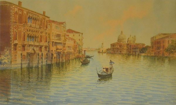 Scuola italiana, sec. XX  - Asta GIOIELLI, ARREDI D'ANTIQUARIATO, DIPINTI E SCULTURE - Poggio Bracciolini Casa d'Aste
