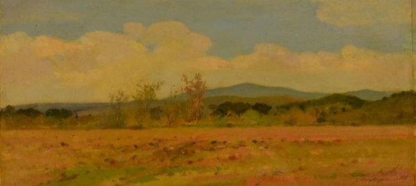 9- BRUNO LORETTI &quot;CAMPAGNA&quot; OLIO SU CARTONCINO&nbsp;&nbsp;&nbsp;&nbsp;&nbsp;&nbsp;&nbsp;&nbsp;&nbsp;&nbsp;&nbsp;&nbsp;&nbsp;&nbsp;&nbsp;&nbsp;&nbsp;&nbsp;&nbsp;&nbsp;&nbsp;&nbsp;&nbsp;&nbsp;&nbsp;&nbsp;&nbsp;&nbsp;