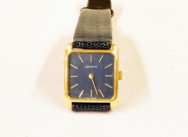 Orologio da polso per signora Zenith, in oro giallo,