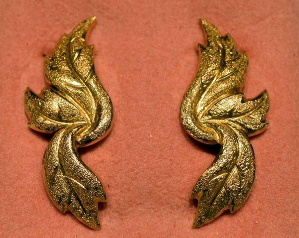 PAIO DI ORECCHINI IN ORO GIALLO