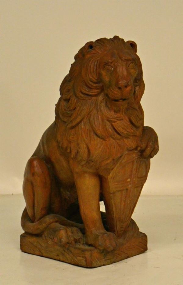 Scultura, sec. XX, in terracotta,