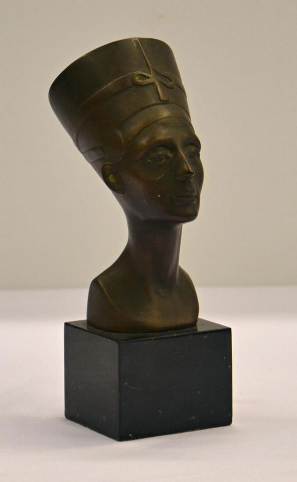 Scultura, sec. XX, in bronzo, raffigurante