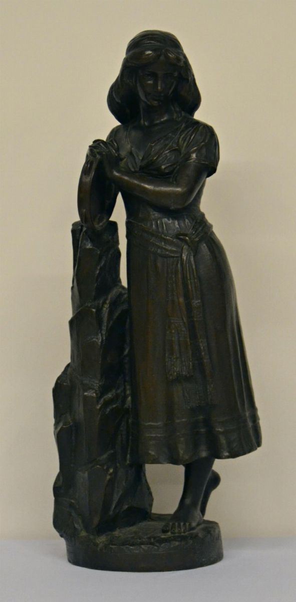 Scultura, sec. XX, in bronzo, raffigurante