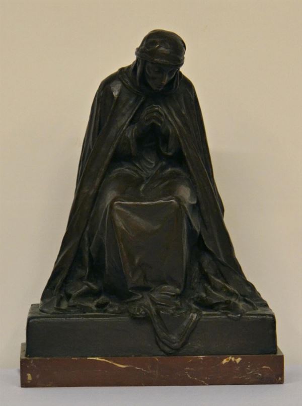 Augusto Rivalta  - Asta GIOIELLI, SCULTURE, DIPINTI, ARREDI E OGGETTI D'ARTE - Poggio Bracciolini Casa d'Aste