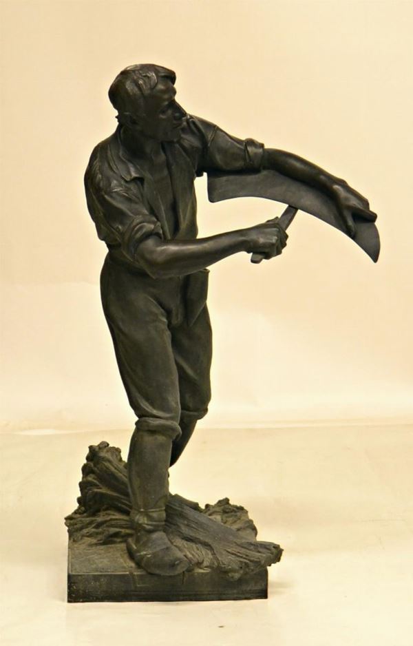 Antonin Larroux  - Asta GIOIELLI, SCULTURE, DIPINTI, ARREDI E OGGETTI D'ARTE - Poggio Bracciolini Casa d'Aste