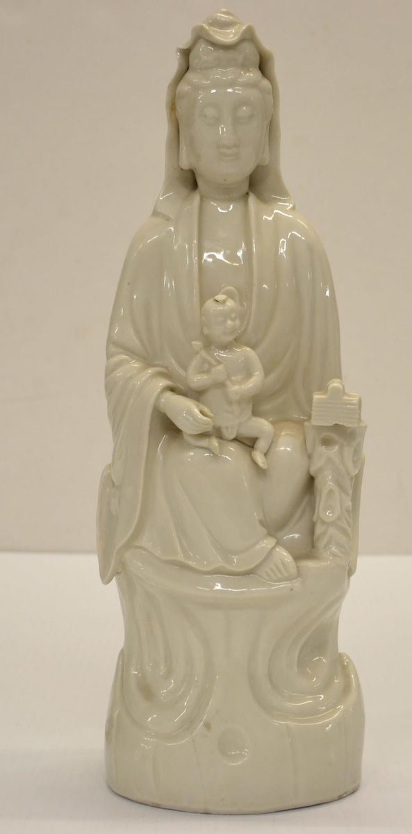Figura di Guanyin, Cina, Sec. XIX
