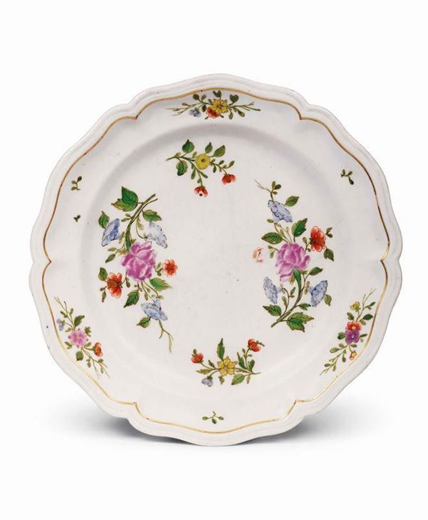 PIATTO, GINORI, DOCCIA, 1750                                              