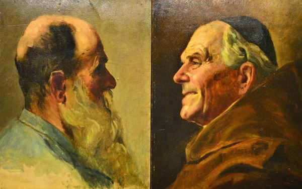 Scuola italiana, inizi sec. XX  - Asta GIOIELLI, SCULTURE, DIPINTI, ARREDI E OGGETTI D'ARTE - Poggio Bracciolini Casa d'Aste