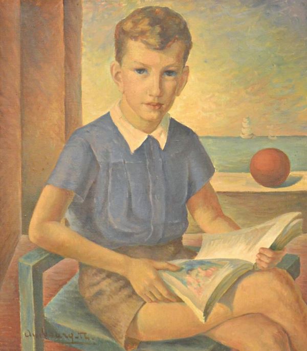 Scuola italiana, sec. XX  - Asta GIOIELLI, SCULTURE, DIPINTI, ARREDI E OGGETTI D'ARTE - Poggio Bracciolini Casa d'Aste