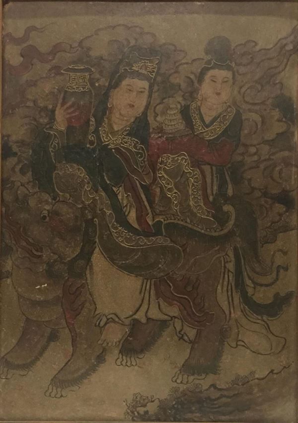 Pannello ad affresco