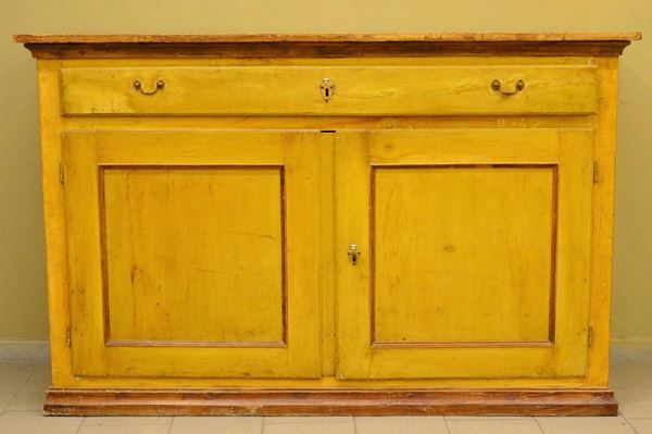 Credenza, Toscana, sec. XIX, in legno laccato