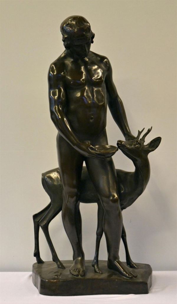 Josef Hinterseher  - Asta GIOIELLI, SCULTURE, DIPINTI, ARREDI E OGGETTI D'ARTE - Poggio Bracciolini Casa d'Aste