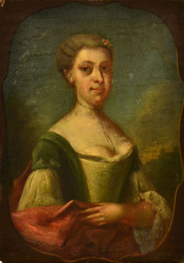Scuola francese, sec. XIX  - Asta GIOIELLI, SCULTURE, DIPINTI, ARREDI E OGGETTI D'ARTE - Poggio Bracciolini Casa d'Aste