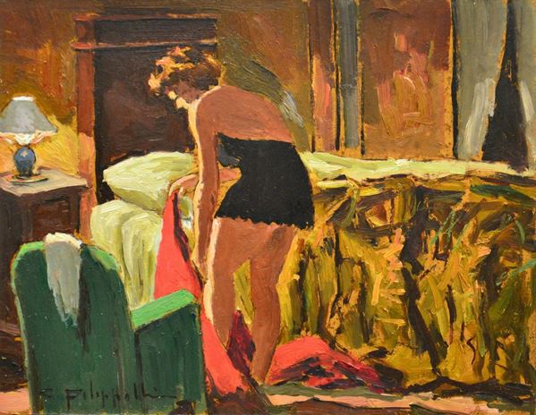 Cafiero Filippelli  - Asta GIOIELLI, SCULTURE, DIPINTI, ARREDI E OGGETTI D'ARTE - Poggio Bracciolini Casa d'Aste