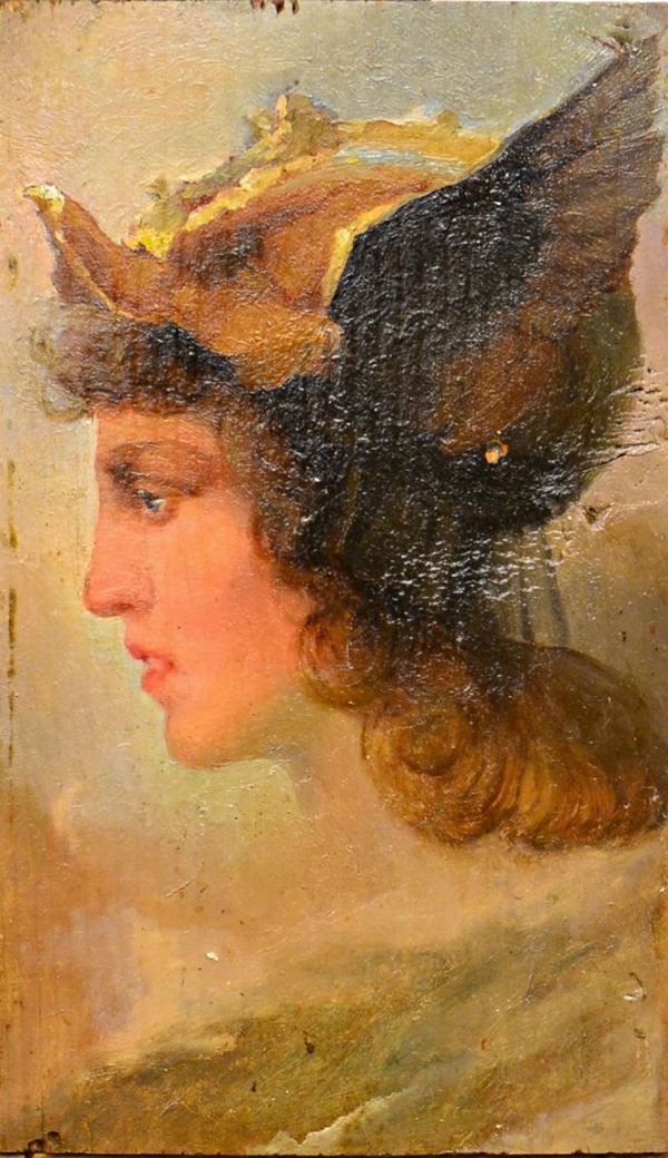 Attribuito a Tito Lessi  - Asta GIOIELLI, SCULTURE, DIPINTI, ARREDI E OGGETTI D'ARTE - Poggio Bracciolini Casa d'Aste