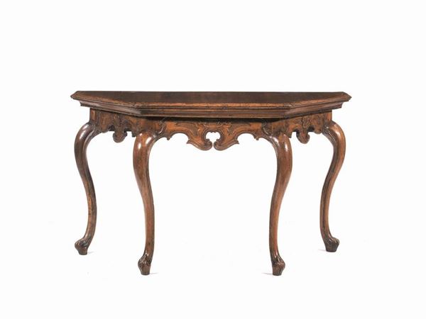 CONSOLE, VENETO, SECOLO XVIII                                             