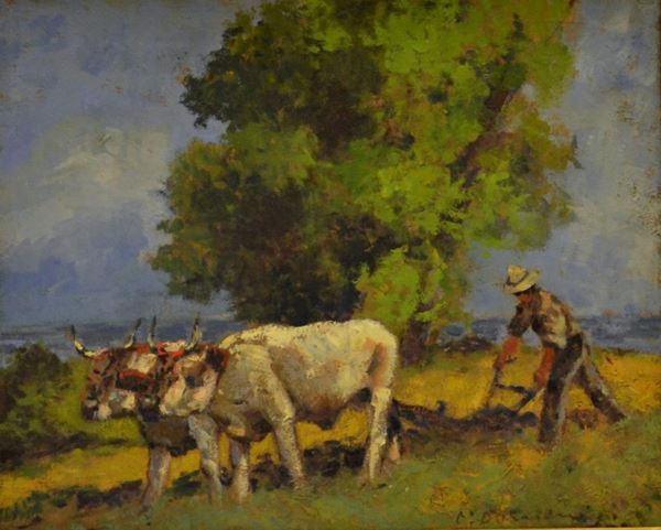 Carlo Domenici  - Asta GIOIELLI, SCULTURE, DIPINTI, ARREDI E OGGETTI D'ARTE - Poggio Bracciolini Casa d'Aste