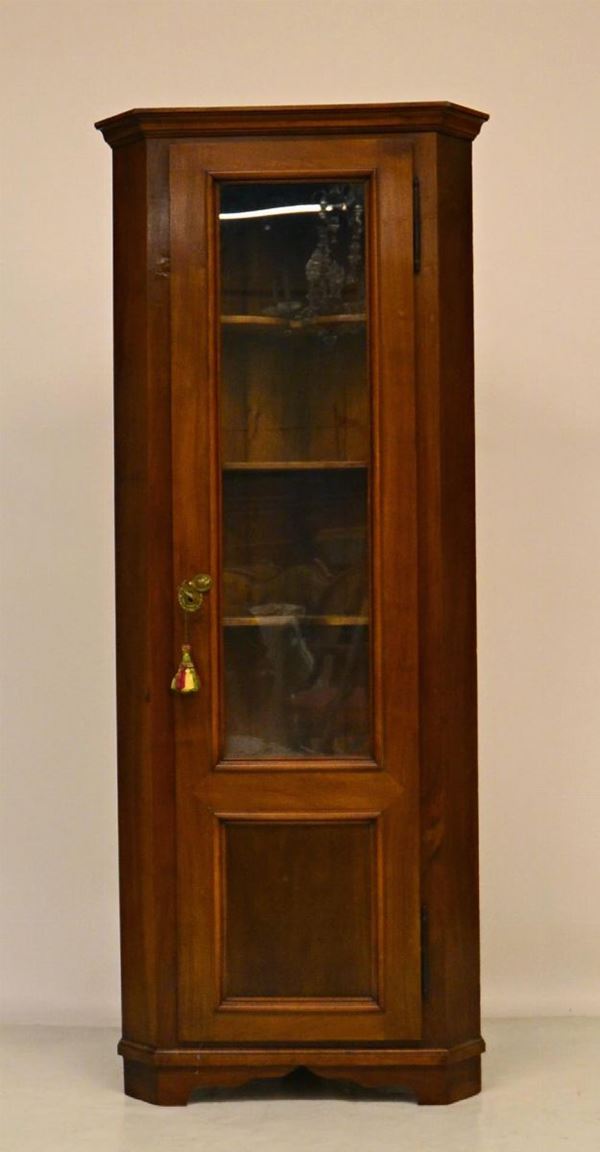 Angoliera, Toscana, sec. XIX, in noce,  - Asta GIOIELLI, SCULTURE, DIPINTI, ARREDI E OGGETTI D'ARTE - Poggio Bracciolini Casa d'Aste
