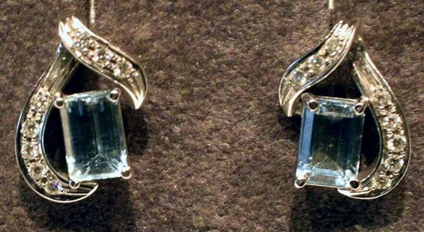 PAIO DI ORECCHINI IN ORO BIANCO, DIAMANTI E&nbsp;&nbsp;&nbsp;&nbsp;&nbsp;&nbsp;&nbsp;&nbsp;&nbsp;&nbsp;&nbsp;&nbsp;&nbsp;&nbsp;&nbsp;&nbsp;&nbsp;&nbsp;&nbsp;&nbsp;&nbsp;&nbsp;&nbsp;&nbsp;&nbsp;&nbsp;&nbsp;&nbsp;&nbsp;&nbsp;&nbsp;