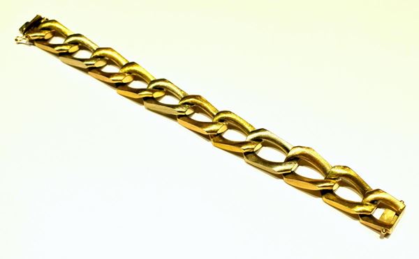 BRACCIALETTO IN ORO GIALLO , ORO BIANCO