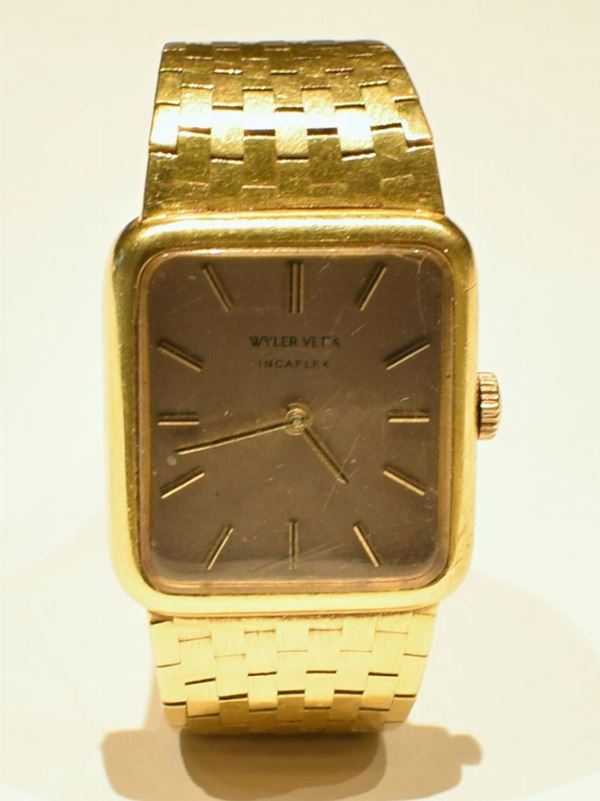 OROLOGIO DA POLSO WILER VETTA IN ORO GIALLO