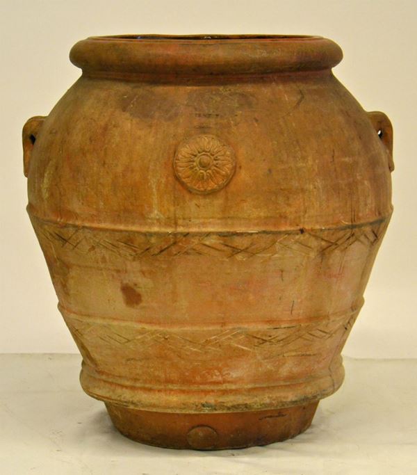 Orcio, inizi sec. XX, Manifattura Casprini,  - Asta ANTIQUARIATO, COLLEZIONISMO E GIOIELLI - Poggio Bracciolini Casa d'Aste