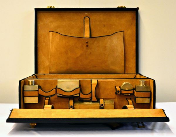 Valigia, anni 50, manifattura Gucci,  - Asta ANTIQUARIATO, COLLEZIONISMO E GIOIELLI - Poggio Bracciolini Casa d'Aste
