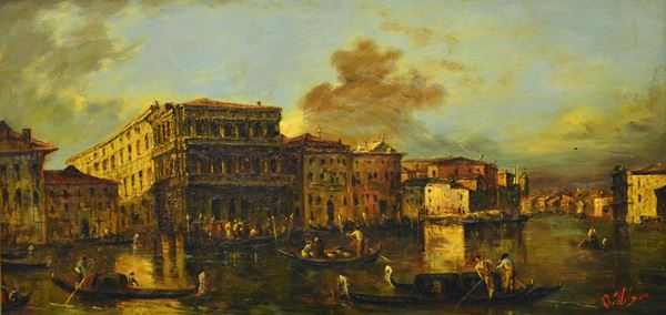 Scuola del sec. XX  - Asta ANTIQUARIATO, COLLEZIONISMO E GIOIELLI - Poggio Bracciolini Casa d'Aste