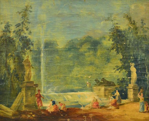 Scuola del sec. XIX  - Asta ANTIQUARIATO, COLLEZIONISMO E GIOIELLI - Poggio Bracciolini Casa d'Aste