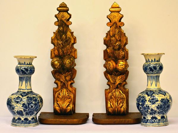 Coppia di vasi, Cina sec. XIX,