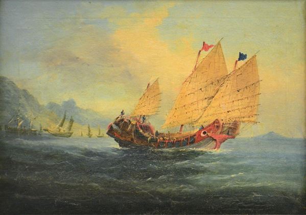 Scuola nord europea, sec. XIX  - Asta ANTIQUARIATO, COLLEZIONISMO E GIOIELLI - Poggio Bracciolini Casa d'Aste