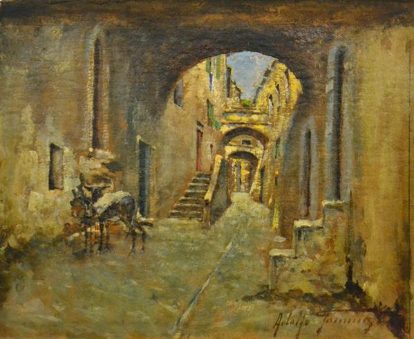 Adolfo Tommasi  - Asta ANTIQUARIATO, COLLEZIONISMO E GIOIELLI - Poggio Bracciolini Casa d'Aste