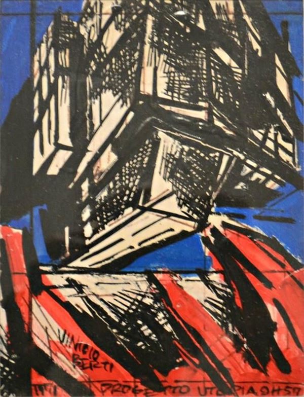 Vinicio Berti  - Asta ANTIQUARIATO, COLLEZIONISMO E GIOIELLI - Poggio Bracciolini Casa d'Aste