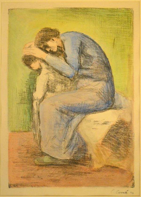 Carlo Carra'  - Asta ANTIQUARIATO, COLLEZIONISMO E GIOIELLI - Poggio Bracciolini Casa d'Aste