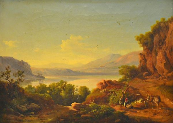 Scuola del sec. XIX  - Asta ANTIQUARIATO, COLLEZIONISMO E GIOIELLI - Poggio Bracciolini Casa d'Aste