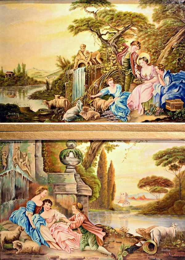 Scuola tedesca, sec. XX  - Asta ANTIQUARIATO, COLLEZIONISMO E GIOIELLI - Poggio Bracciolini Casa d'Aste