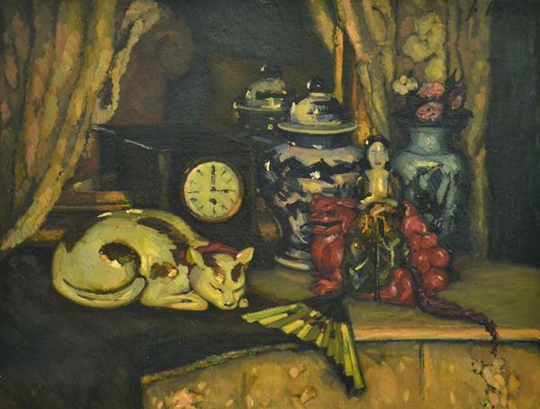 Scuola del sec. XIX  - Asta ANTIQUARIATO, COLLEZIONISMO E GIOIELLI - Poggio Bracciolini Casa d'Aste