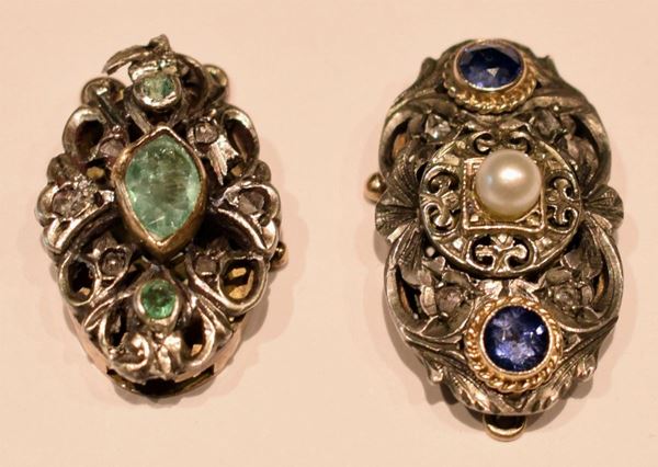 DUE FERMATURE IN ORO, ARGENTO E PIETRE&nbsp;&nbsp;&nbsp;&nbsp;&nbsp;&nbsp;&nbsp;&nbsp;&nbsp;&nbsp;&nbsp;&nbsp;&nbsp;&nbsp;&nbsp;&nbsp;&nbsp;&nbsp;&nbsp;&nbsp;&nbsp;&nbsp;&nbsp;&nbsp;&nbsp;&nbsp;&nbsp;&nbsp;&nbsp;&nbsp;&nbsp;&nbsp;&nbsp;