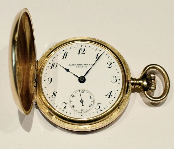 OROLOGIO DA TASCHINO,&nbsp; PATEK PHILIPPE, INIZI&nbsp; SEC. XX , IN ORO