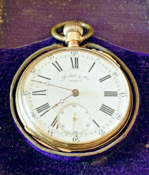 OROLOGIO DA TASCA, DUBOIS GENEVE , INIZI SEC. XX