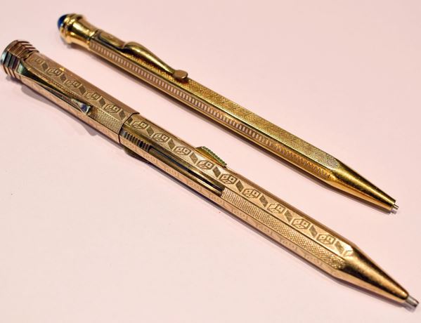 DUE LAPIS , INIZI SEC. XX  - Asta GIOIELLI, ARGENTI, ARREDI E DIPINTI DAL XVII AL XX SECOLO - Poggio Bracciolini Casa d'Aste