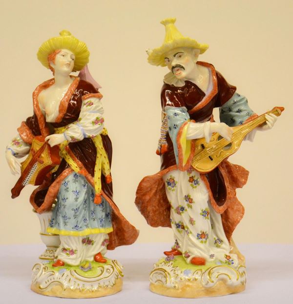 Coppia di sculture, Germania, inizi sec. XX,