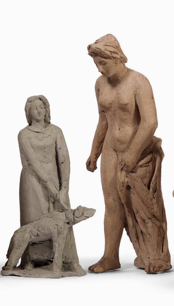 Federigo Papi  - Asta GIOIELLI, ARGENTI, ARREDI E DIPINTI DAL XVII AL XX SECOLO - Poggio Bracciolini Casa d'Aste