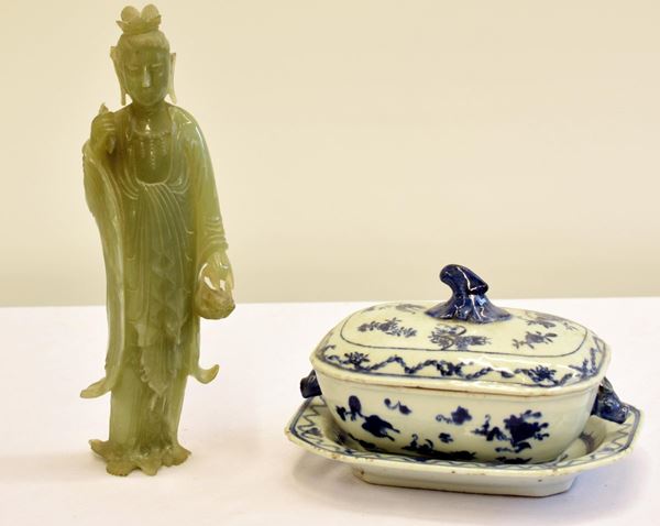 Scultura, Cina, sec. XX, in giada,