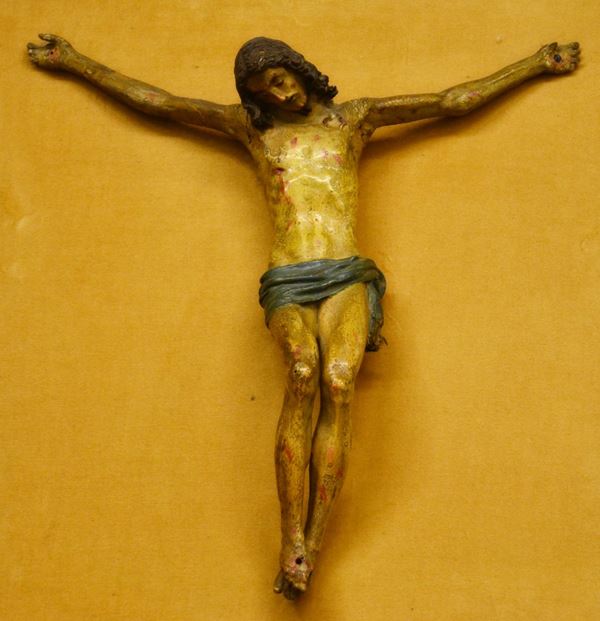 Scultura, sec. XVIII, in legno policromo,