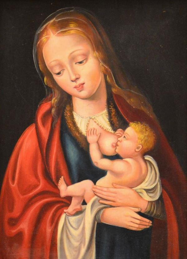 Scuola italiana, sec. XX  - Asta GIOIELLI, ARGENTI, ARREDI E DIPINTI DAL XVII AL XX SECOLO - Poggio Bracciolini Casa d'Aste